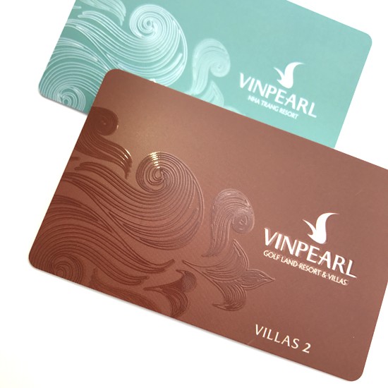 PVC Spot UV Membership Cards