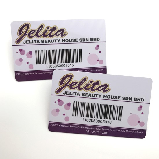 Printing Customized Supermarket Membership Card