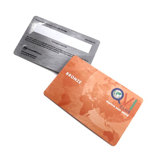 Printing Customized Supermarket Membership Card