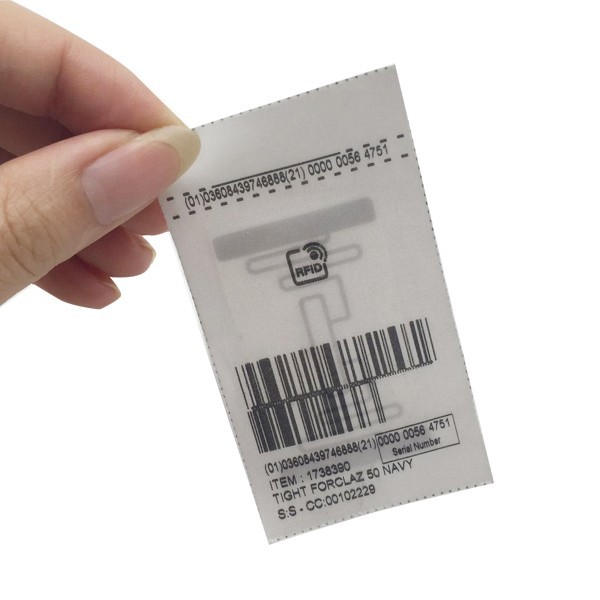 UHF passive Programmable frabic/ textile RFID clothing tag