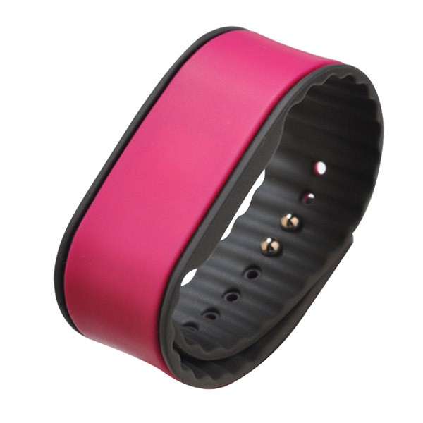 Adjustable NFC Ultralight C silicone bracelet rfid wristband