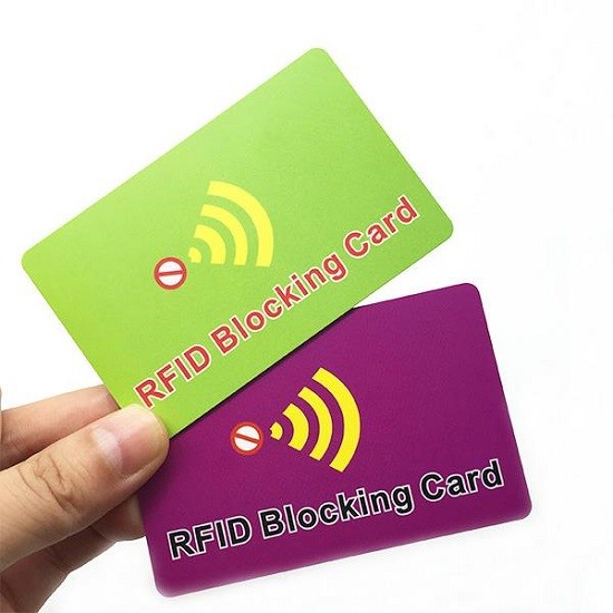 RFID Blocking Card for Bank Card Protection