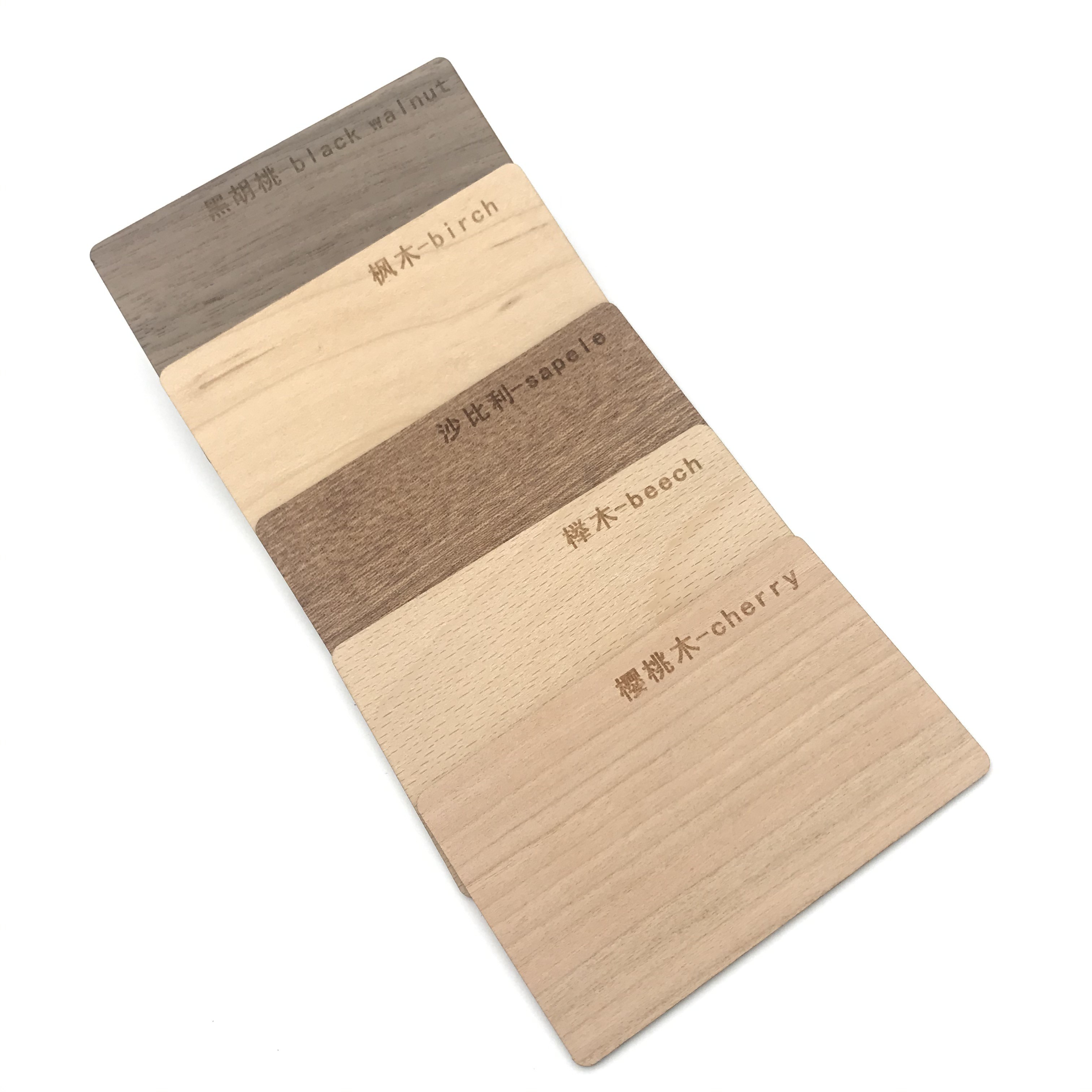 13.56MHz wood RFID card contactless wooden hotel key card