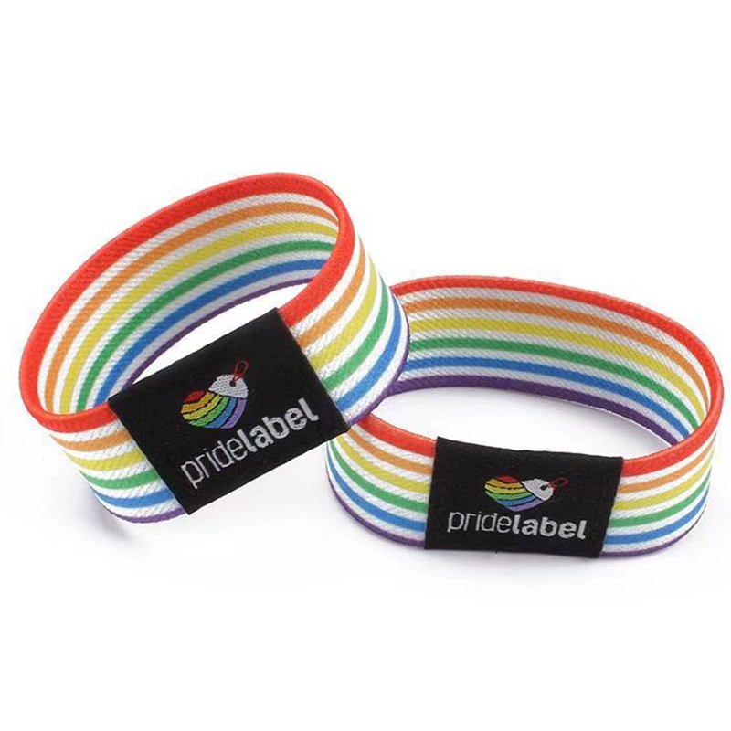 RFID Polyester Wristband Bracelet For Even Ticket