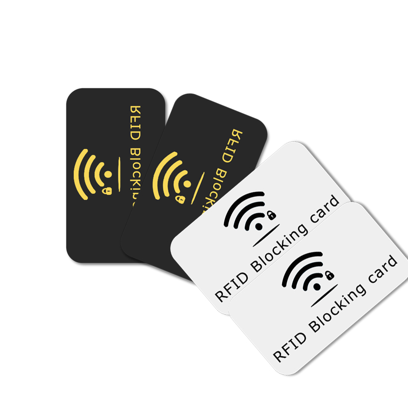 Signal RFID blocking card anti skimming rfid credit card protector blocker