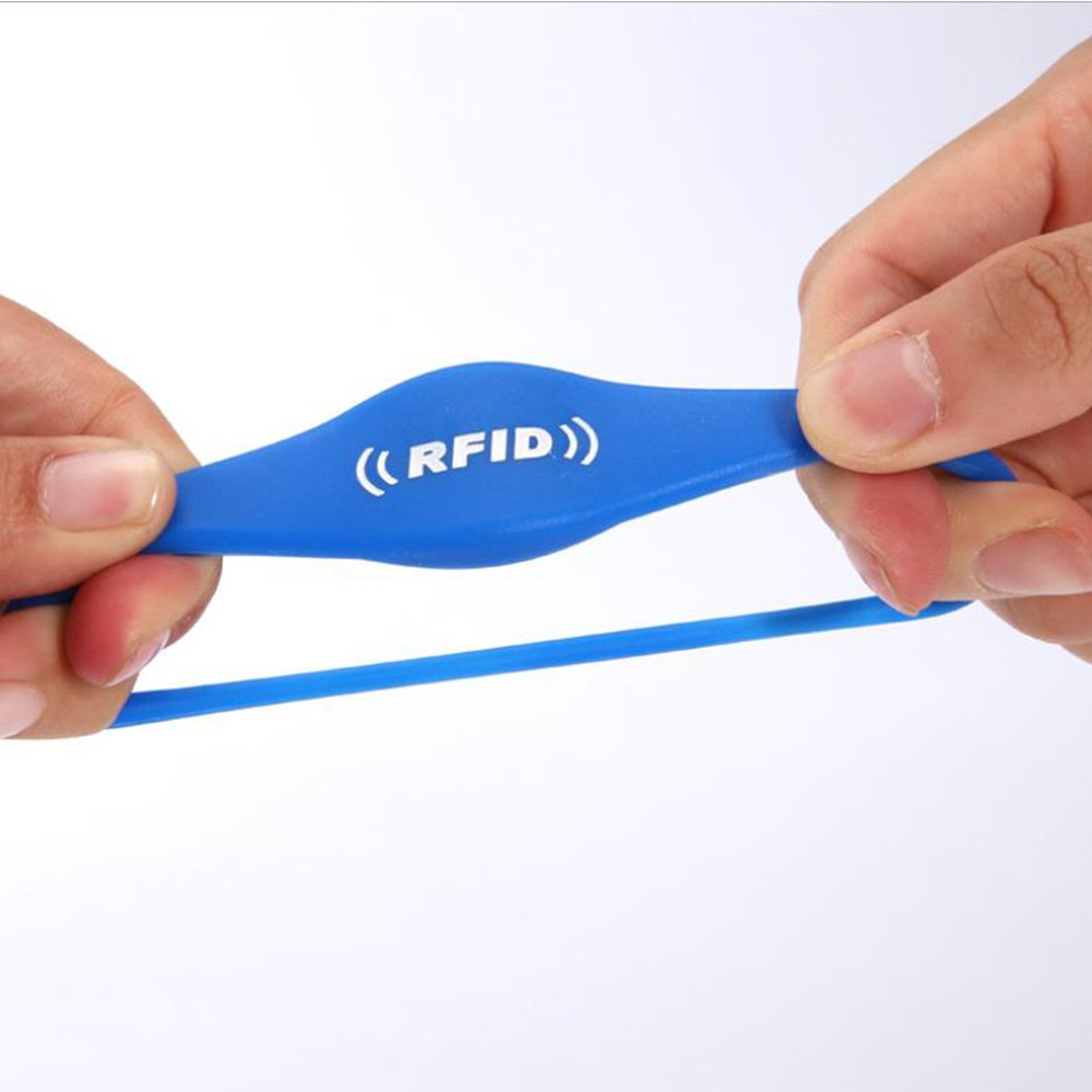 Wholesale Custom Smart Proximity Bracelets Access Control Soft Silicone RFID Wristband
