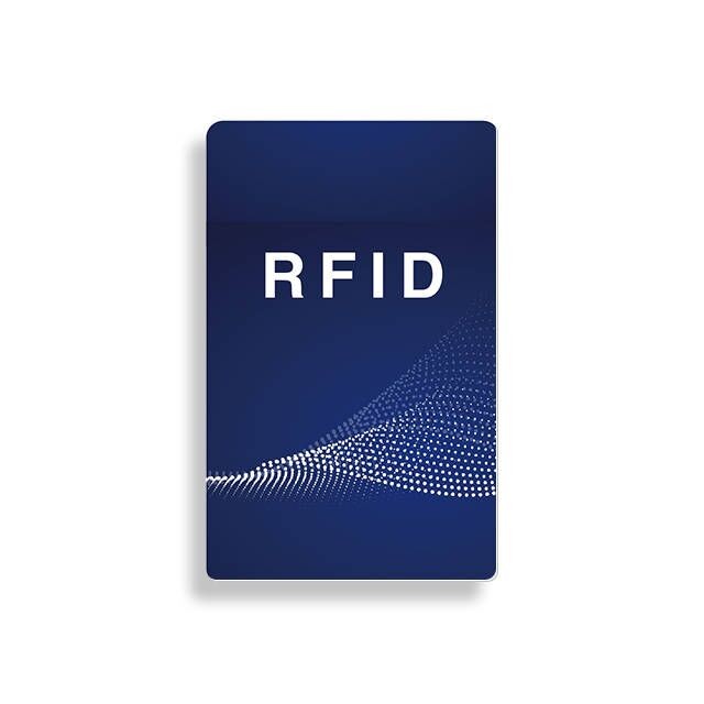 Programmable passive NFC RFID hotel room key card