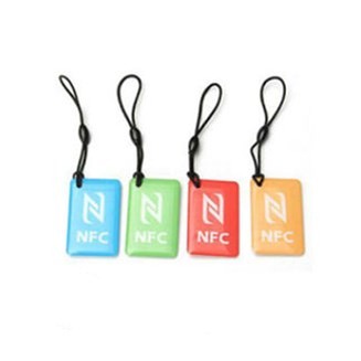 Factory supply hang keychain chip rfid/nfc clear proximity card tag 125 mhz epoxy rfid keyfob