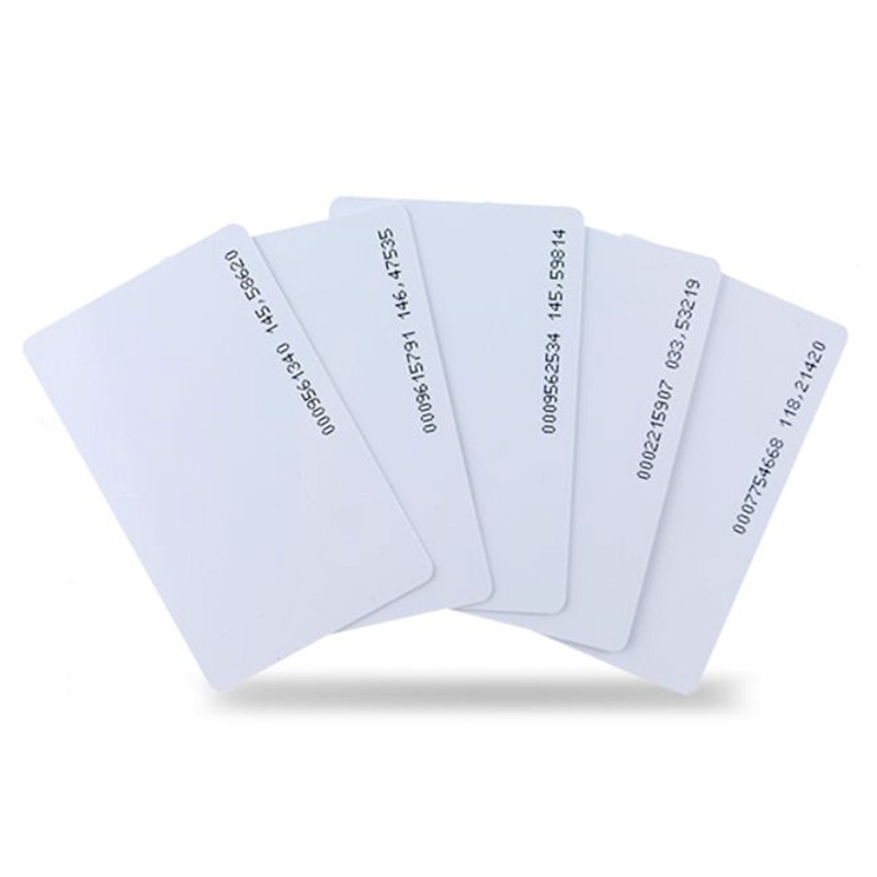 Wholesale Contactless Access Control ID Card 125khz Tk4100 Chip PVC Smart Blank Proximity RFID Card