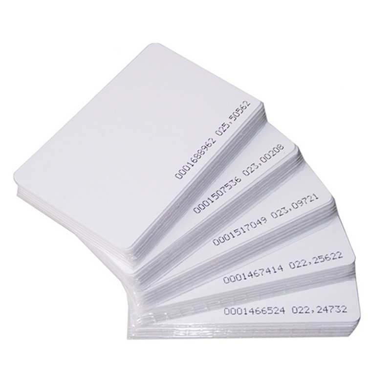 Wholesale Contactless Access Control ID Card 125khz Tk4100 Chip PVC Smart Blank Proximity RFID Card