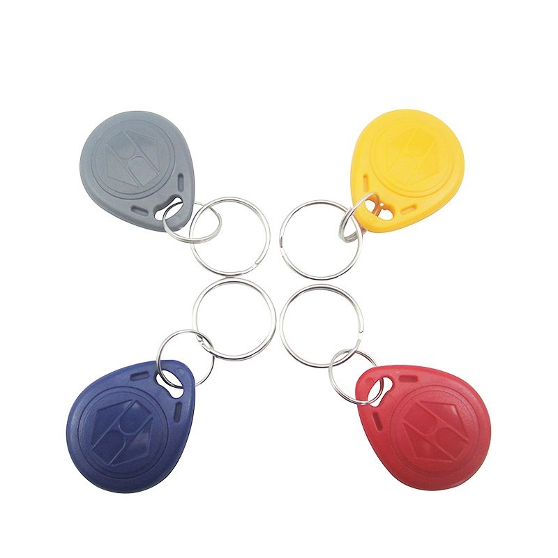 Waterproof ABS UID programmable EM4305 125Khz proximity rfid keyfob for access control