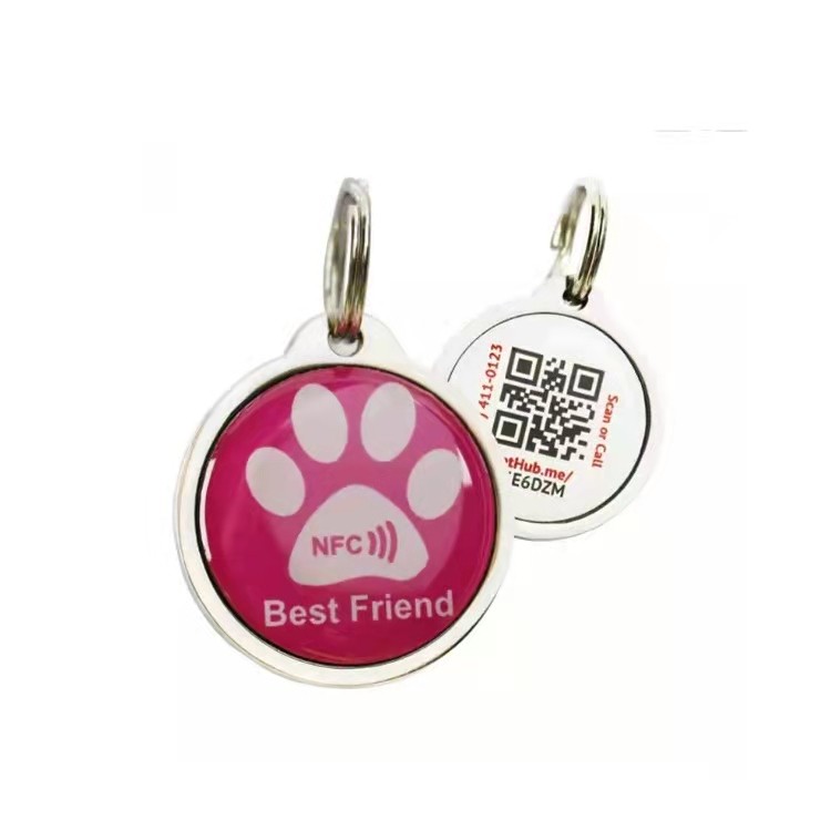 13.56Mhz unique RFID NFC epoxy smart pet dog tags