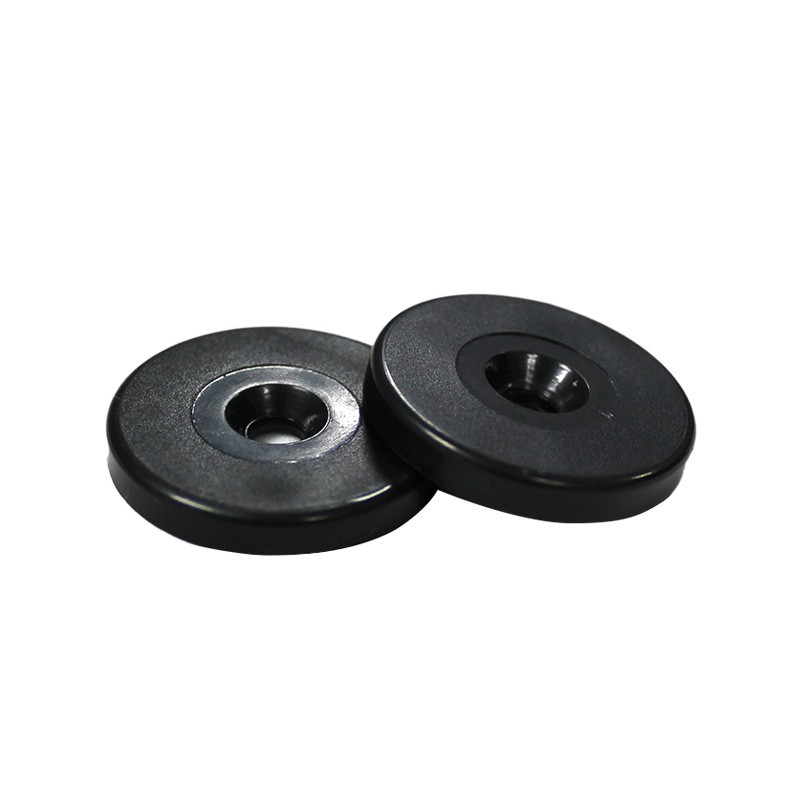 Outdoor Anti Metal Round ABS RFID  NFC Patrol tag