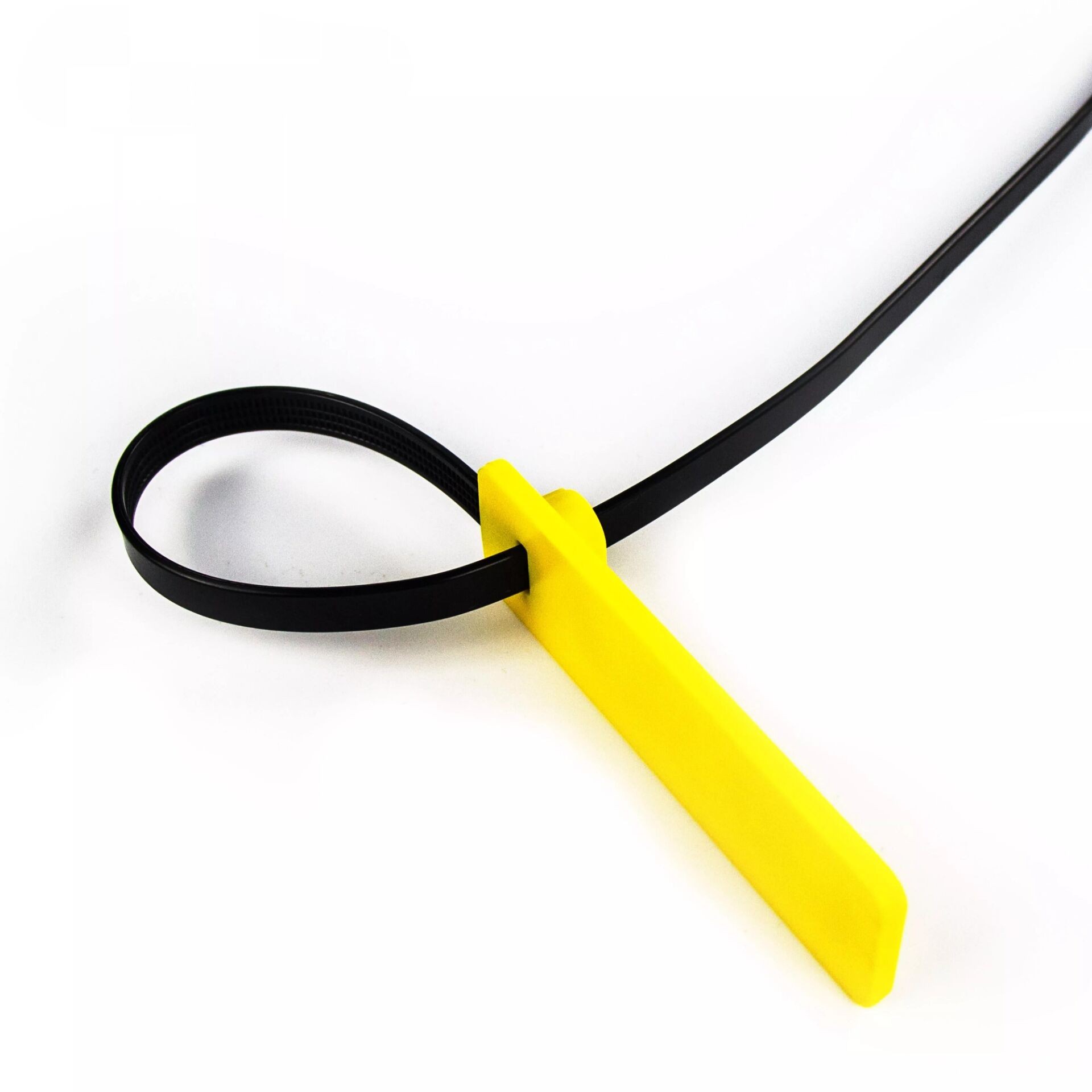 Custom Printed Self Locking RFID Plastic Zip Tie Nylon Cable Tie Tag with Label