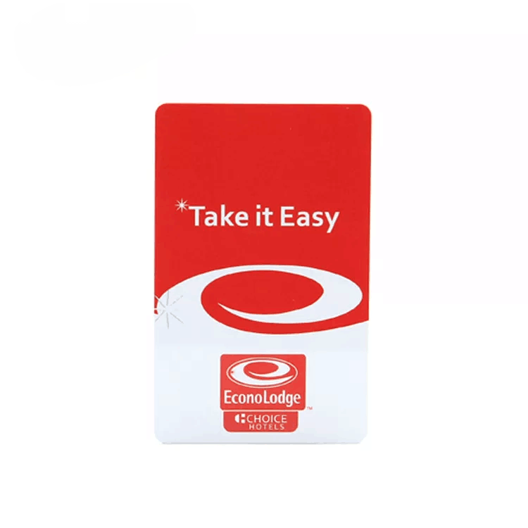 Printing PVC RFID Chip Business Hotel ID Card Hotel Key Card for access control system