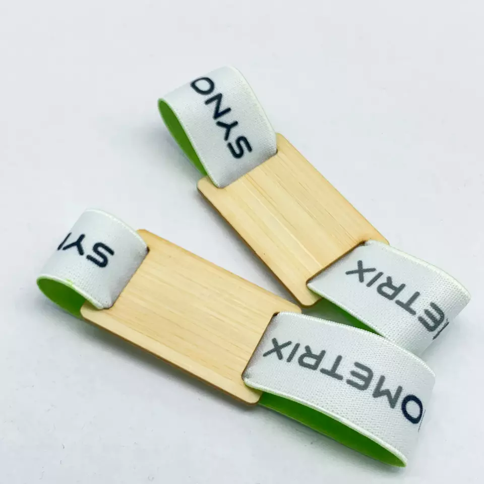 Custom RFID 13.56Mhz Wristbands NFC Wooden Tag Bracelet For Event Festival Club Concert Holiday Activity Exhibition Cash Payment