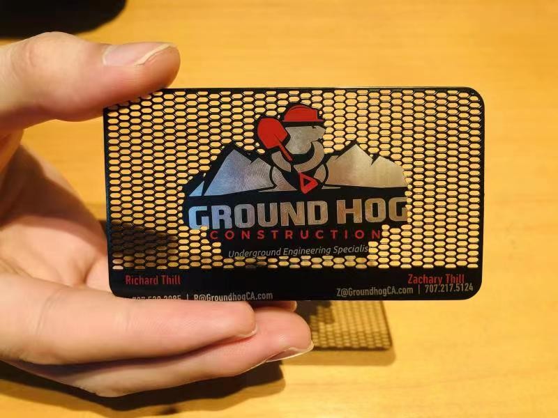 Metal Cards App Metal Business Card With Qr Code Goldc Metal Business MEMBERSHIP Card