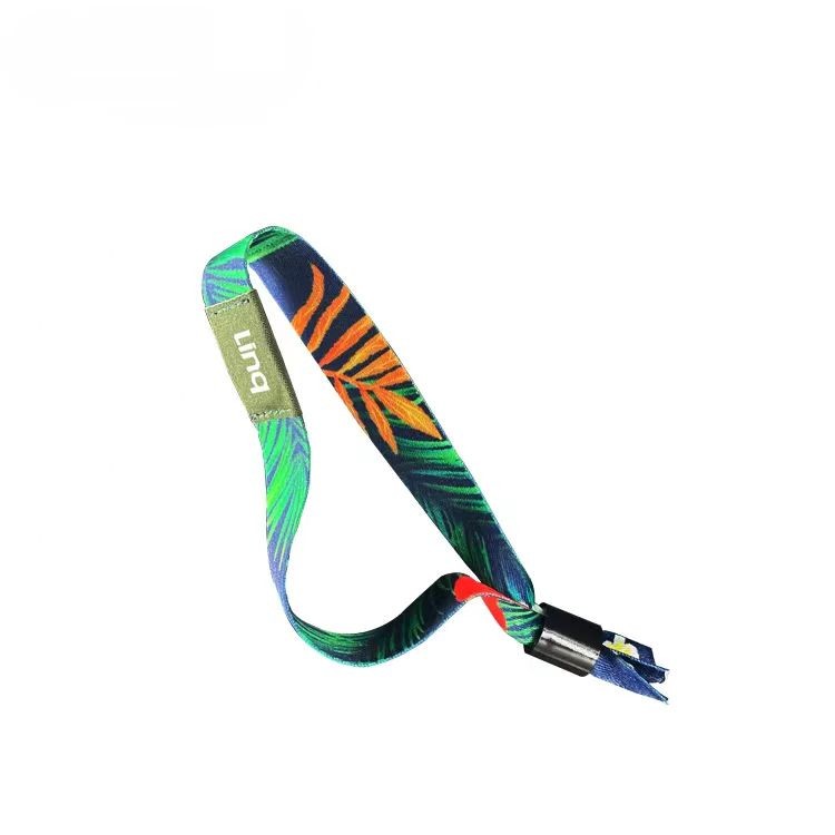 Super quality new arrival rfid woven fabric wristband