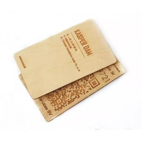 smart chip wooden rfid bamboo key card for hotel