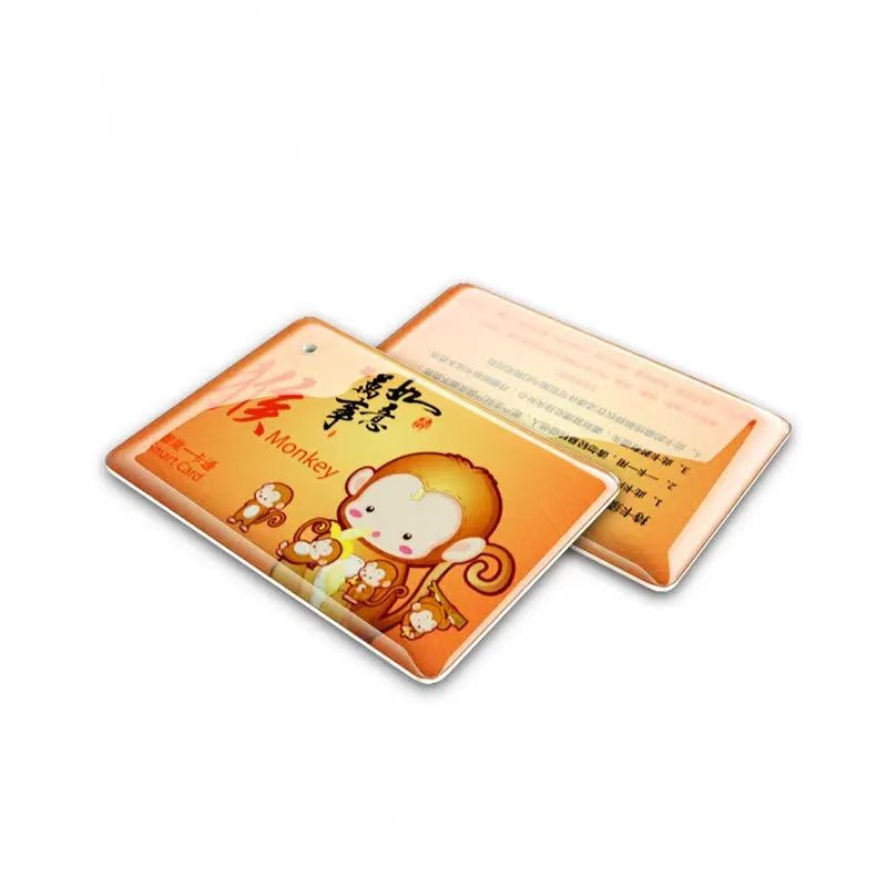 Smart Epoxy Card Rfid Rewritable Key 13.56mhz Nfc 1k  Epoxy Key Cards for Hotel