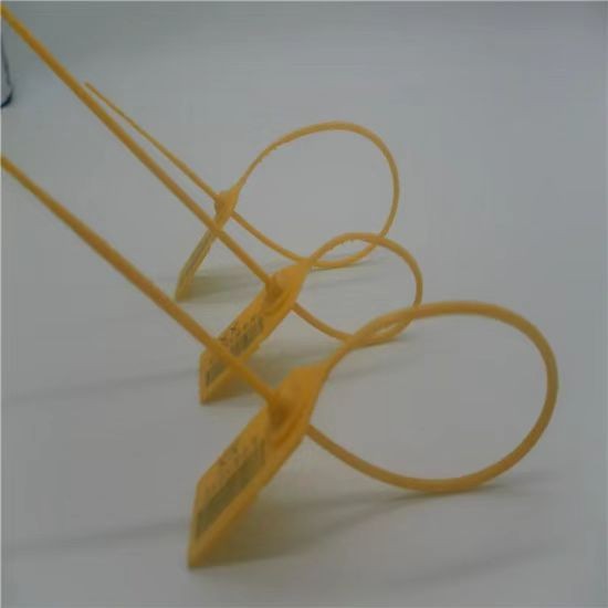 Heavy Duty Self-Locking Nylon UHF RFID Cable with Zip Closure Seal Tag