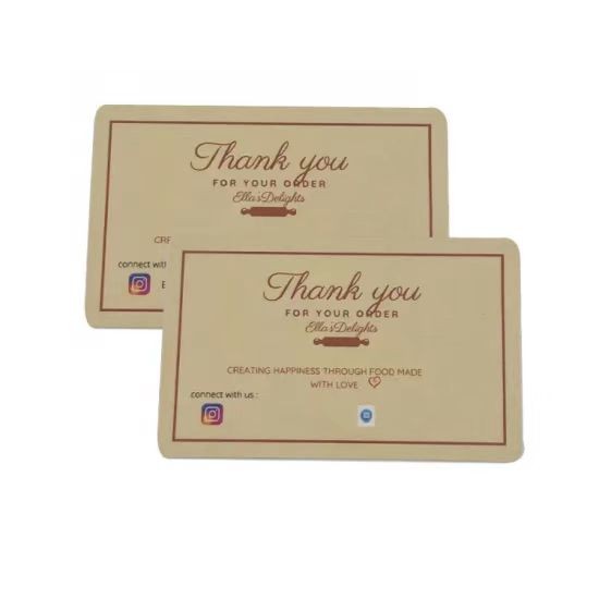 Custom Printing CR80 PVC Plastic Personalized Gift Cards
