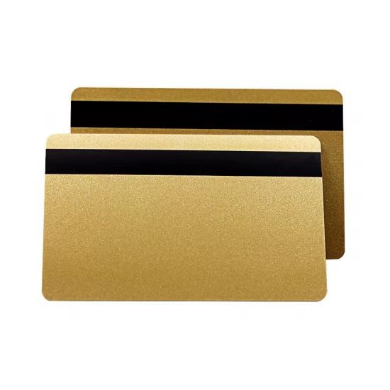 Custom HICO magnetic stripe card