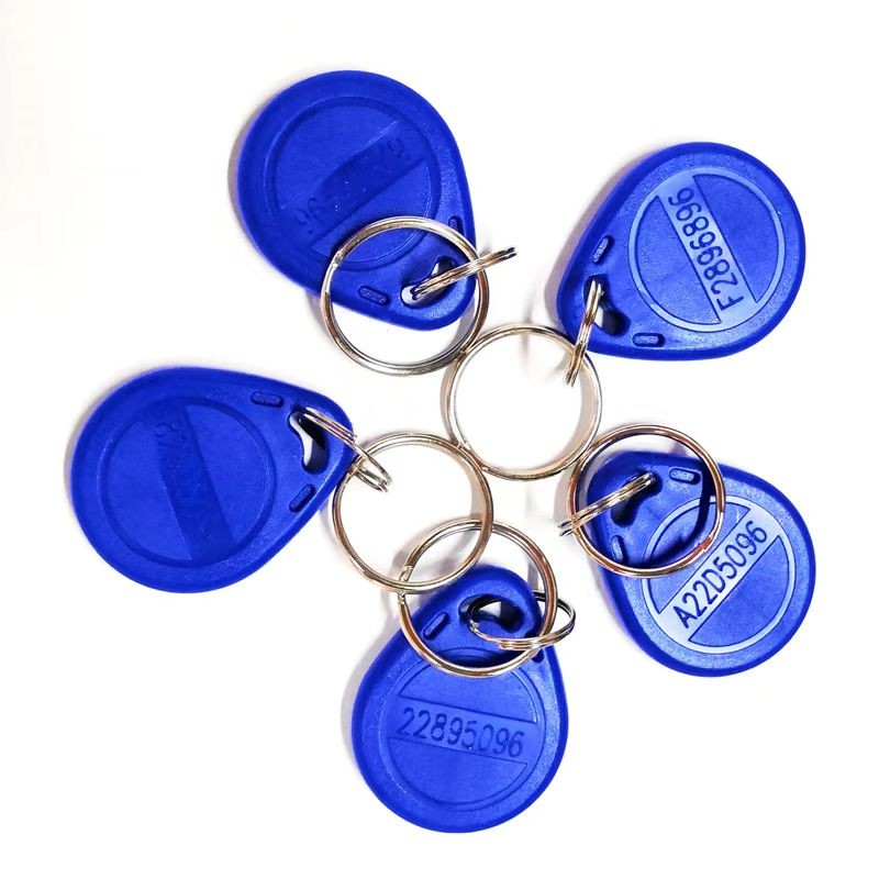 125KHz 13.56MHz Custom ABS Smart Rfid Elevator Access Control Keyfob