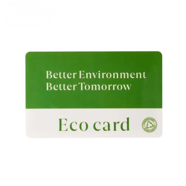 Biodegradable eco-friendly recycled bio-cards