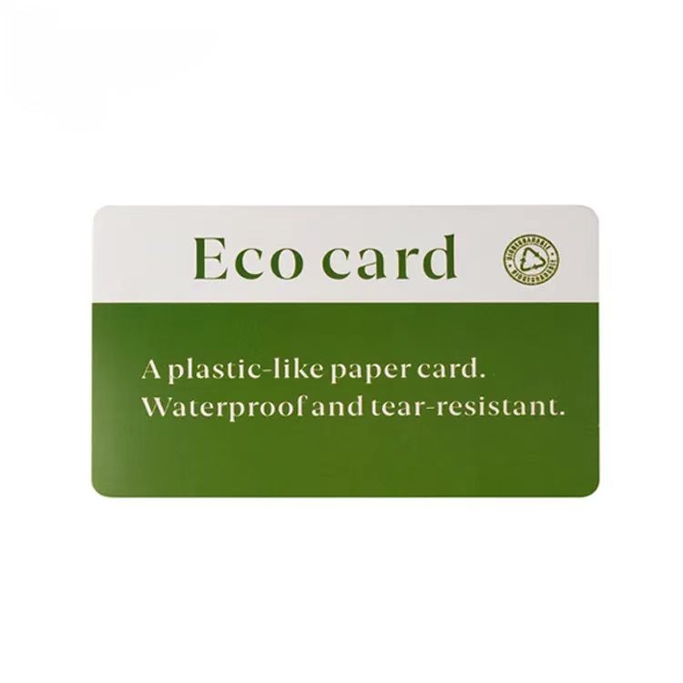 Biodegradable eco-friendly recycled bio-cards