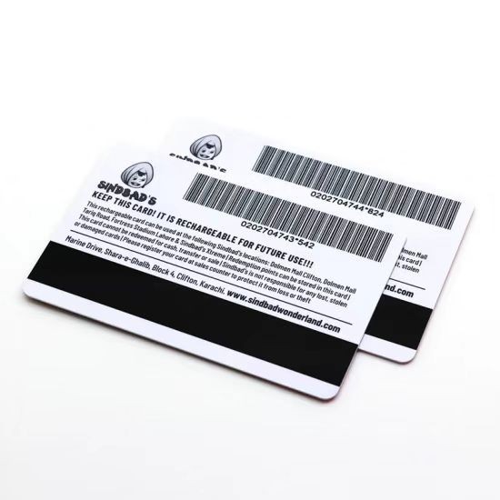 Custom RFID Magnetic Card UV Barcode Printed Member NFC Card