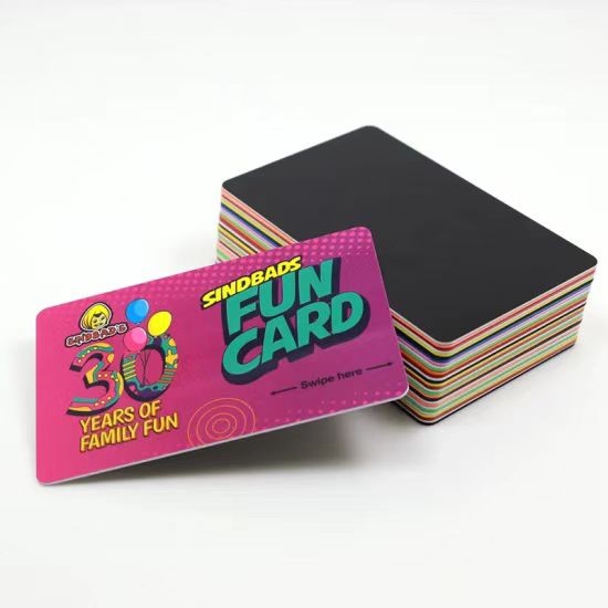 Custom RFID Magnetic Card UV Barcode Printed Member NFC Card