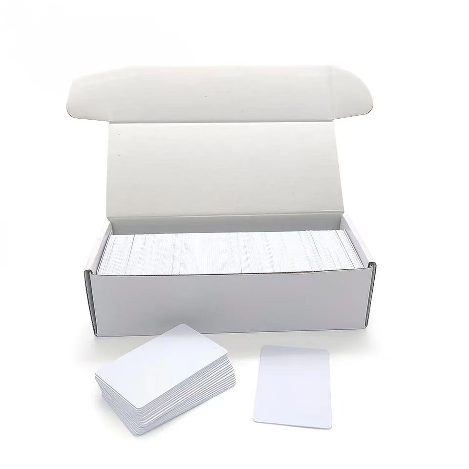 13.56MHz NFC Blank Card RFID Ntag213/Ntag215/Ntag216 White Smart Rewritable PVC Card