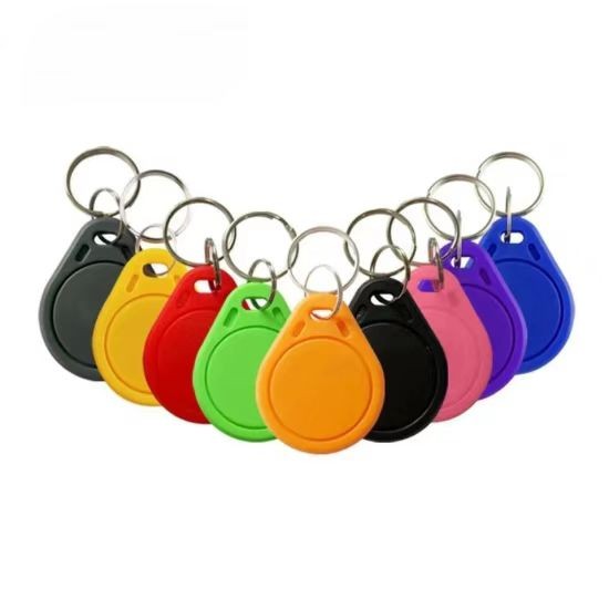 Re-writable waterproof RFID key fobs, 125 kHz, 13.56 MHz