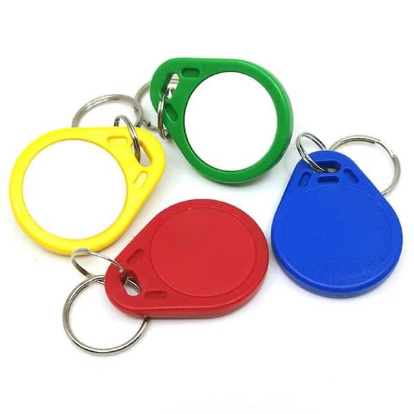 Re-writable waterproof RFID key fobs, 125 kHz, 13.56 MHz