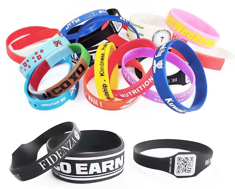 High Quality Bracelet Custom Silicone Bracelet Adjustable Logo Bracelets