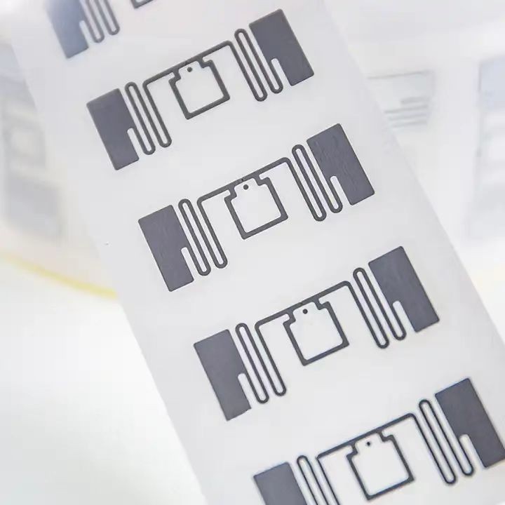 Customized High Quality Clear RFID Inventory Tracking Label Hanging Tag Waterproof Rfid Sticker