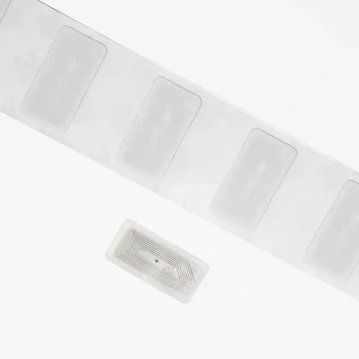 Customized High Quality Clear RFID Inventory Tracking Label Hanging Tag Waterproof Rfid Sticker