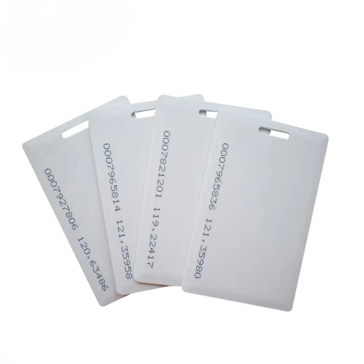 RFID thick card clamshell hotel key card ABS smart RFID card