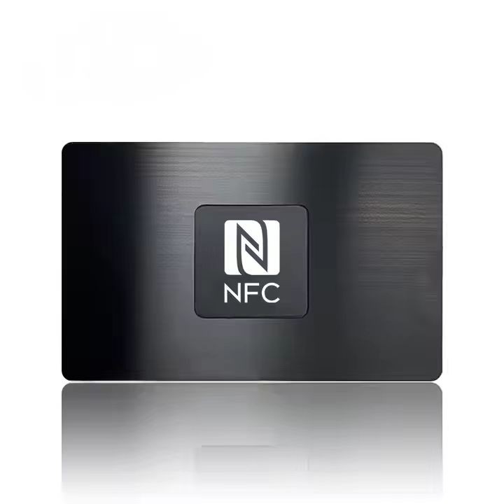 Luxury Personalized Contactless Rfid Nfc Chips Metal Business Cards