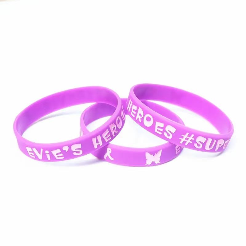 Printed Engraved Silicone Wristbands Custom Silicone Wristbands for Personalized Gifts