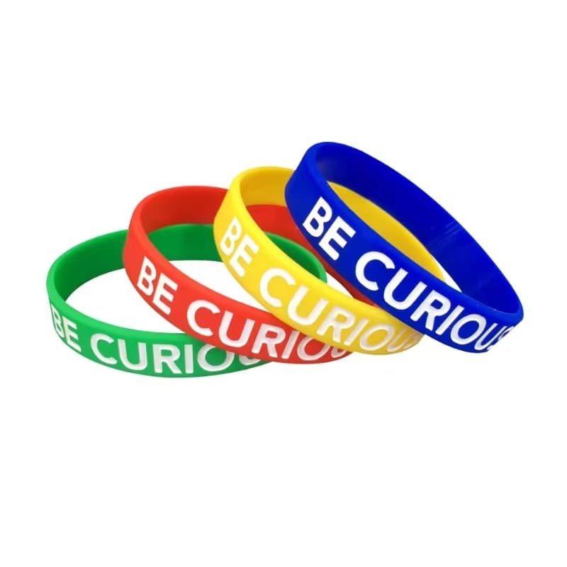 Printed Engraved Silicone Wristbands Custom Silicone Wristbands for Personalized Gifts