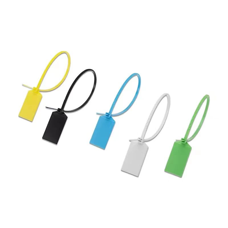 Custom Printed 13.56 MHz 1K NFC NTAG213 RFID Nylon Plastic Cable Zip Tie tag