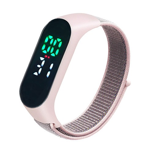Access Control 13.56MHz HF RFID Countdown Vibration Reminder Wristband For Amusement