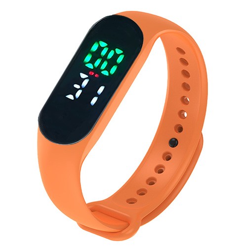 Customized HF Silicone RFID Countdown Time Reminder Bracelet For Timed Fee Playgrounds