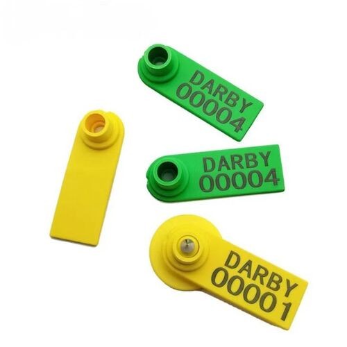 Innovative Design Split TPU RFID Ear Tag for Cattle Monitoring Pig Horse Farm Animals