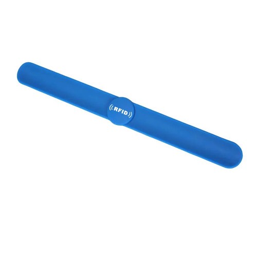 Custom Printing Logo RFID Silicone Slap Bracelet