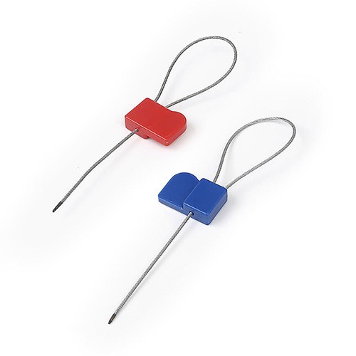 RFID Seal Tag Long Range Thin Steel UHF RFID Stainless Steel Cable Tie Tag