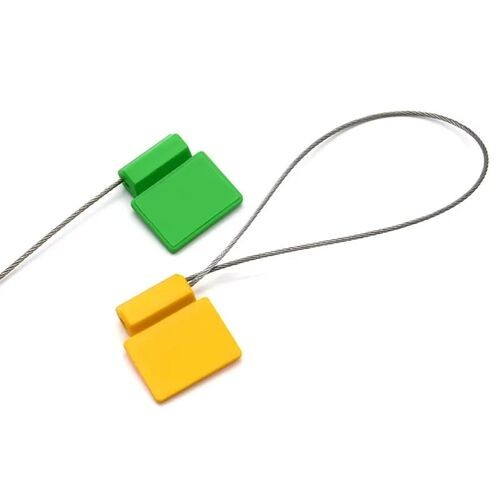 High Security Tamper Proof Galvanized Stainless Steel Wire Container Bolt Seal Tag UHF Cable Tie Tag
