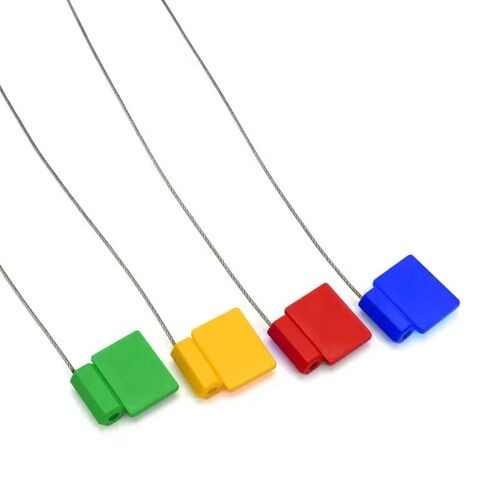 High Security Tamper Proof Galvanized Stainless Steel Wire Container Bolt Seal Tag UHF Cable Tie Tag